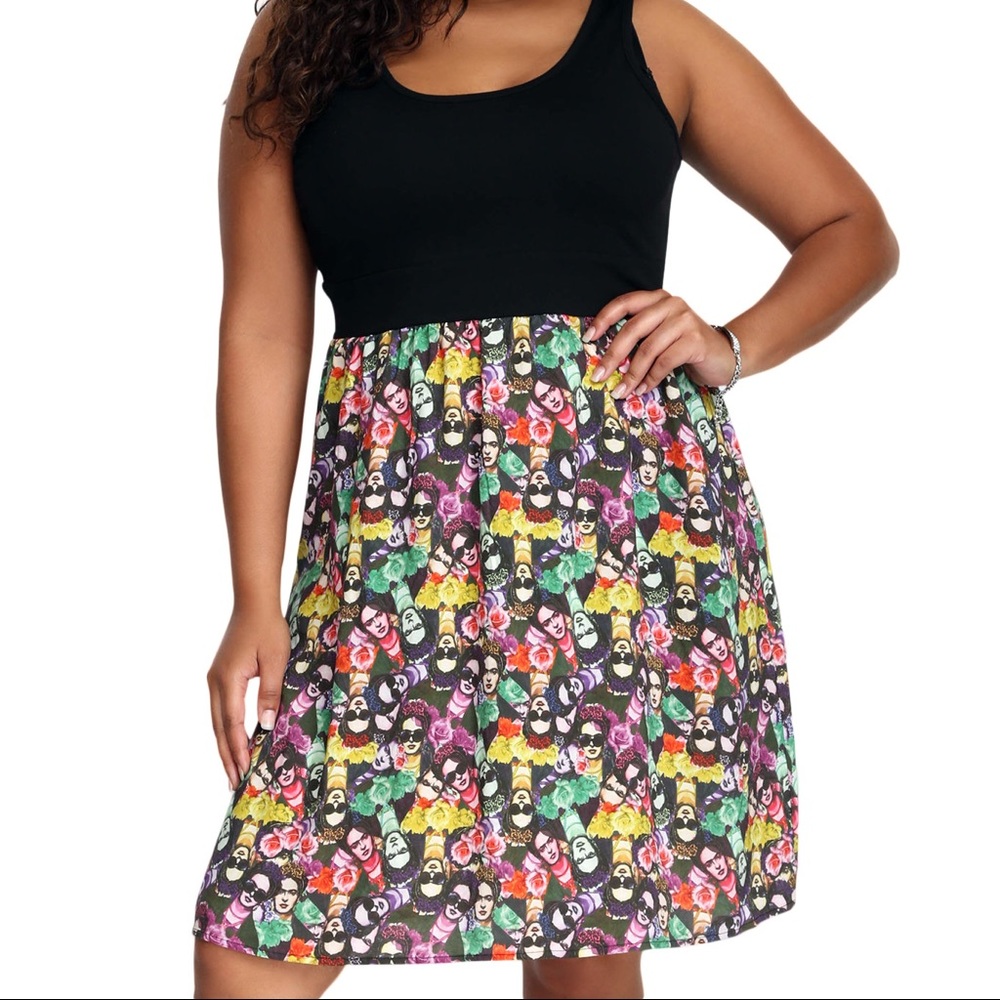 Torrid Frida Kahlo Dress - 3X